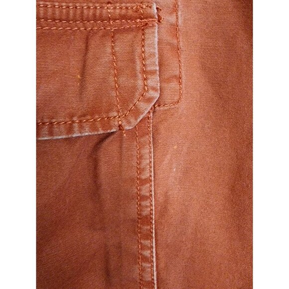 Men's Red Camel 8 Pocket Cargo Shorts, Size 31, Color Burnt Orange - Picture 15 of 16